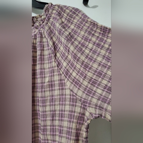 Chaps women's long sleeve peasant top blouse NWT - Picture 4 of 10